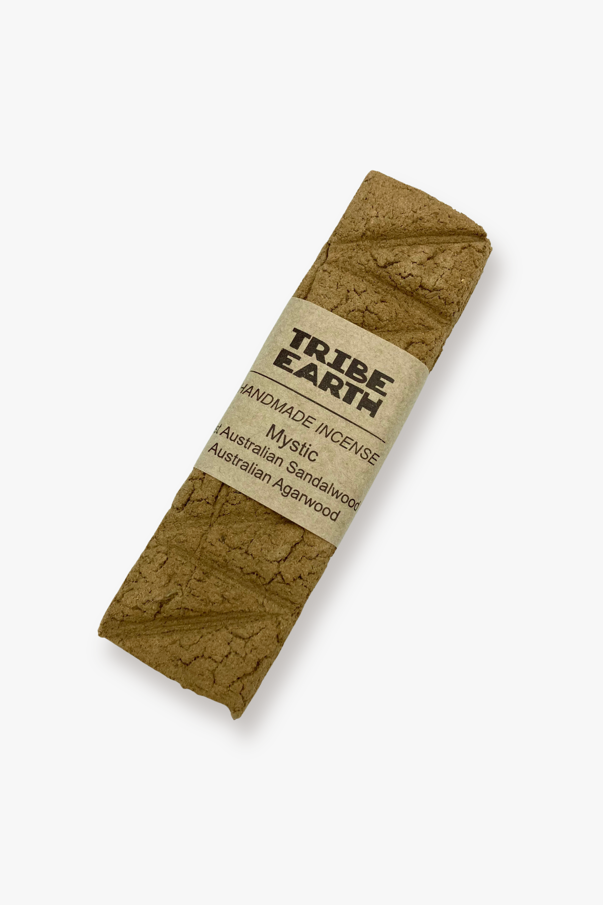 Tribe Earth incense stick packaging on a white background