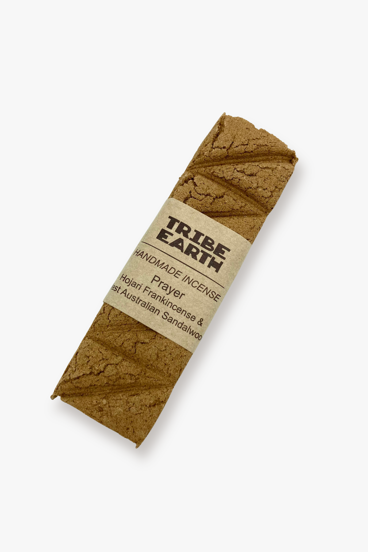 Tribe Earth incense stick on a white background