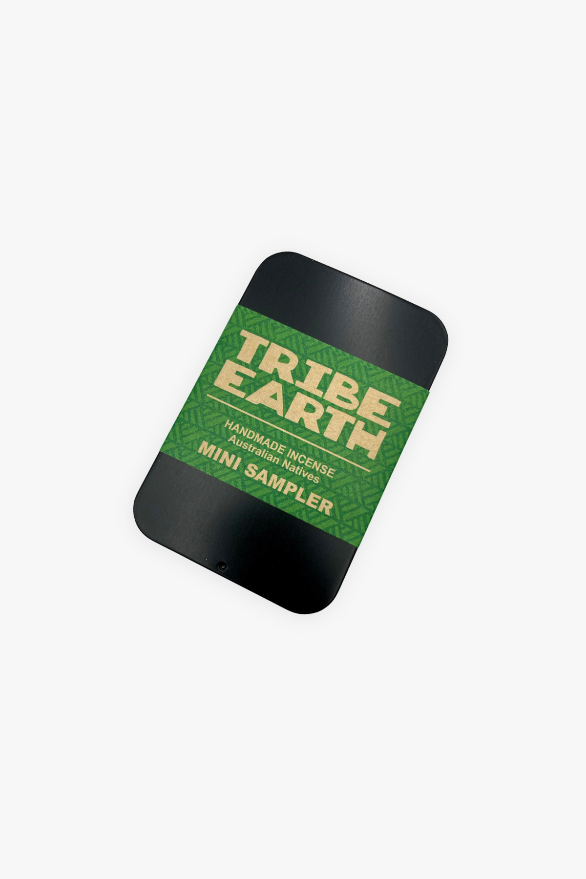 Tribe Earth incense packaging with green label on a white background